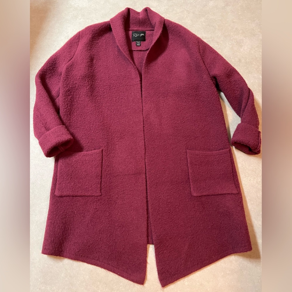 RD Style Raspberry Open Front Coat. Medium
Perfect for spring! - Picture 3 of 7
